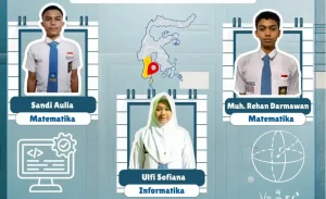 Tiga siswa UPT SMAN 7 Bulukumba berhasil melaju ke tingkat Provinsi pada ajang Olimpiade Sains Nasional (OSN) 2026